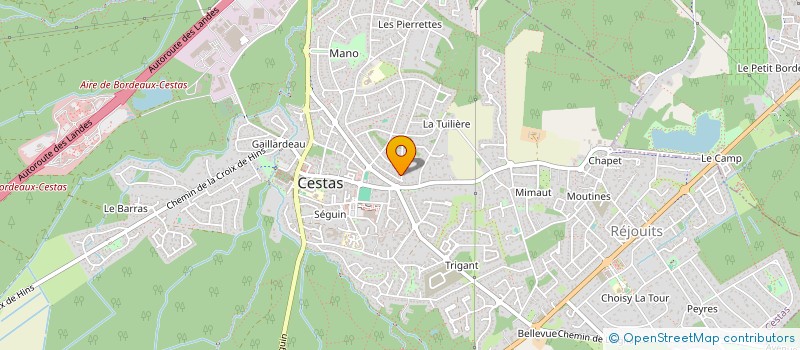 localisation de l'entreprise MONSIEUR MARC ROSTOLL  CESTAS