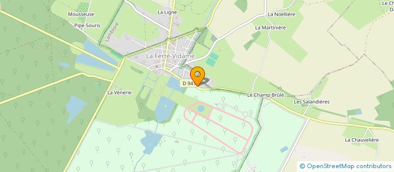 localisation de l'entreprise MONSIEUR MARC ROTROU à LA FERTE-VIDAME