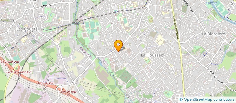 localisation de l'entreprise MONSIEUR MARC ROULAND  REZE