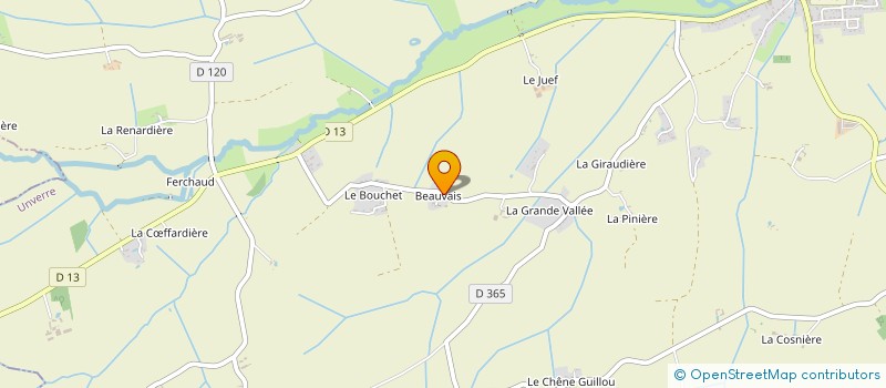 localisation de l'entreprise MONSIEUR MARC ROUSSEAU à UNVERRE