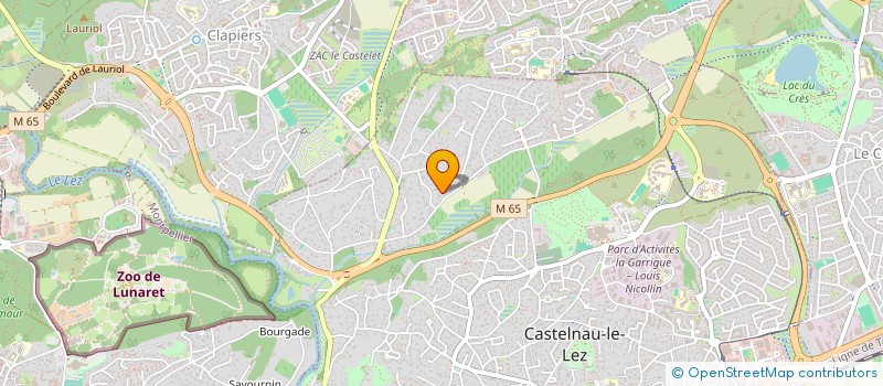 localisation de l'entreprise MONSIEUR MARC ROUSTAN  CASTELNAU-LE-LEZ