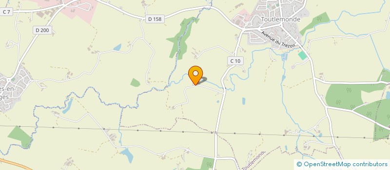 localisation de l'entreprise MONSIEUR MARC ROUTHIAU  TOUTLEMONDE