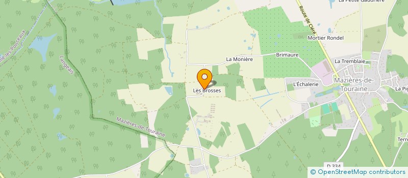 localisation de l'entreprise MONSIEUR MARC ROY à MAZIERES-DE-TOURAINE
