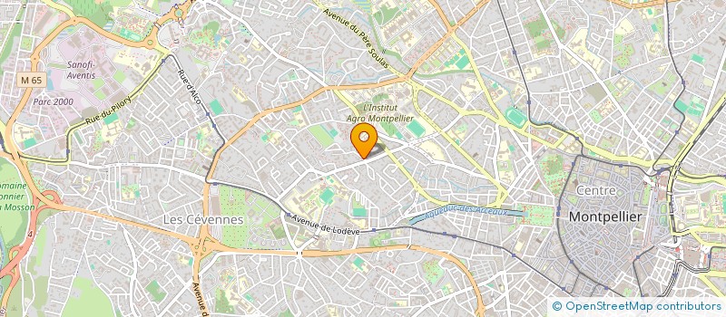 localisation de l'entreprise MONSIEUR MARC ROZE à MONTPELLIER