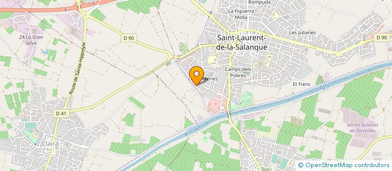 localisation de l'entreprise MONSIEUR MARC RUBIO à SAINT-LAURENT-DE-LA-SALANQUE
