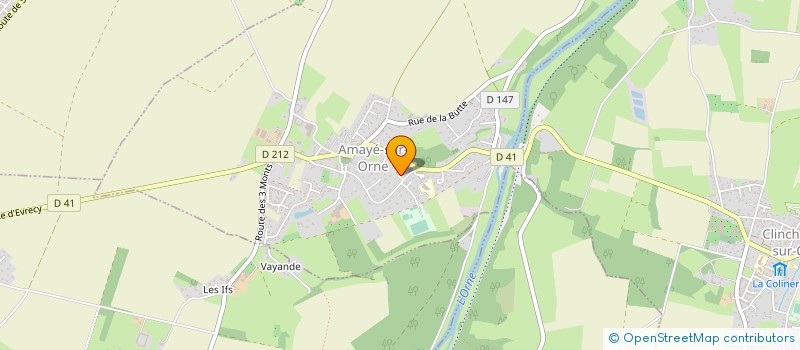 localisation de l'entreprise MONSIEUR MARC RUDA  AMAYE-SUR-ORNE