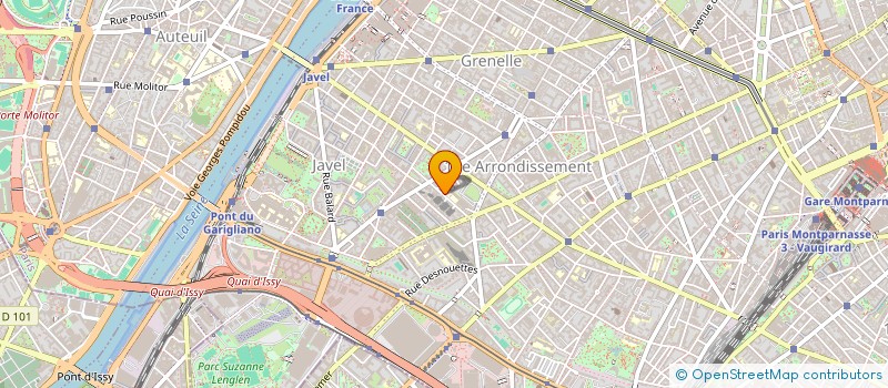 localisation de l'entreprise MONSIEUR MARC SABRI  PARIS