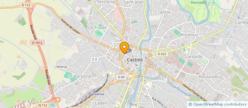 localisation de l'entreprise MONSIEUR MARC SACHER  CASTRES