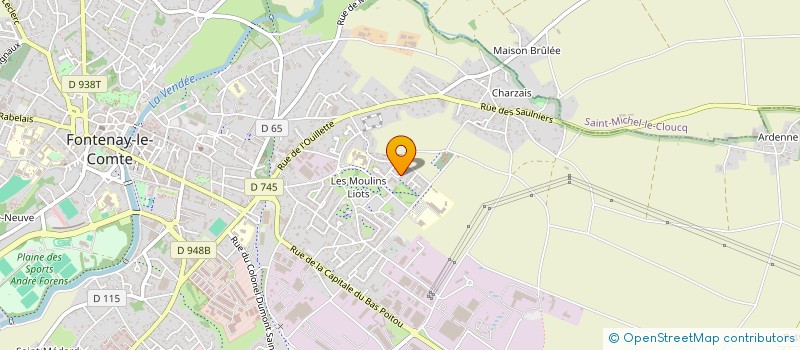 localisation de l'entreprise MONSIEUR MARC SACHOT à FONTENAY-LE-COMTE