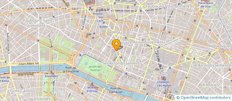 localisation de l'entreprise MONSIEUR MARC SADAOUI à PARIS