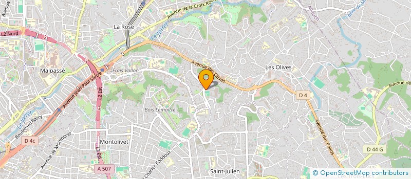 localisation de l'entreprise MONSIEUR MARC SALBASHIAN à MARSEILLE