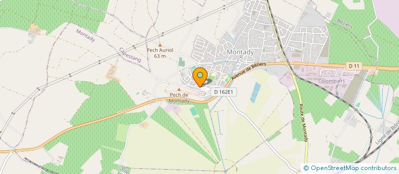 localisation de l'entreprise MONSIEUR MARC SAMAIN  CRUZY