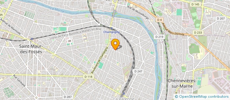 localisation de l'entreprise MONSIEUR MARC SAN-AUGUSTIN à SAINT-MAUR-DES-FOSSES