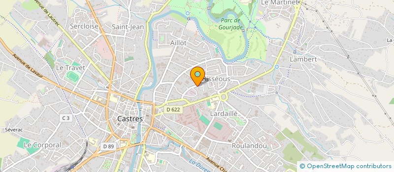localisation de l'entreprise MONSIEUR MARC SANDEL à CASTRES