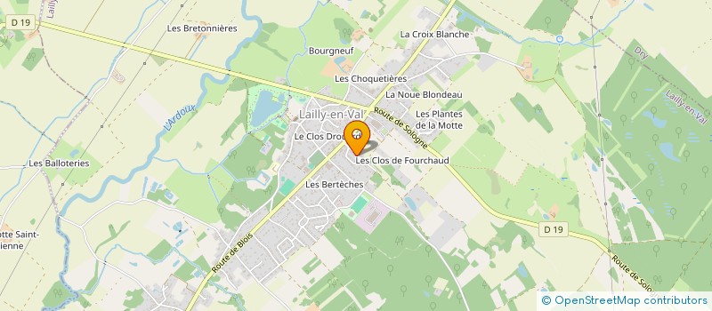 localisation de l'entreprise MONSIEUR MARC SANFILIPPO à LAILLY-EN-VAL
