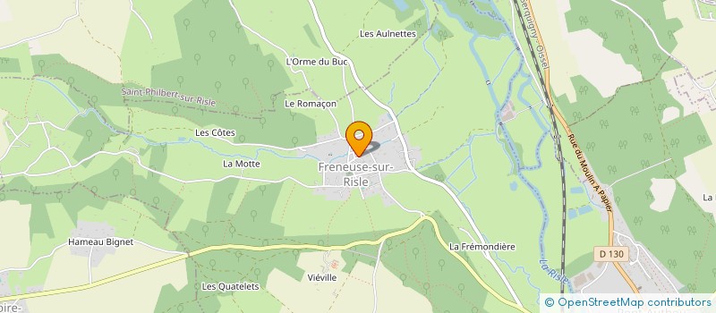 localisation de l'entreprise MONSIEUR MARC SANGLIER  FRENEUSE-SUR-RISLE