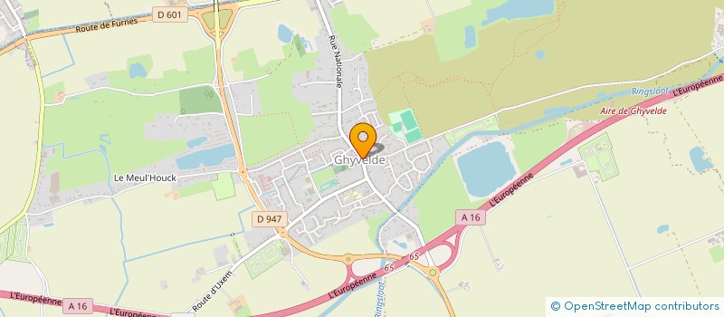 localisation de l'entreprise MONSIEUR MARC SARRAZIJN  GHYVELDE