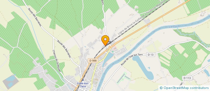 localisation de l'entreprise MONSIEUR MARC SARRAZY à LISLE-SUR-TARN