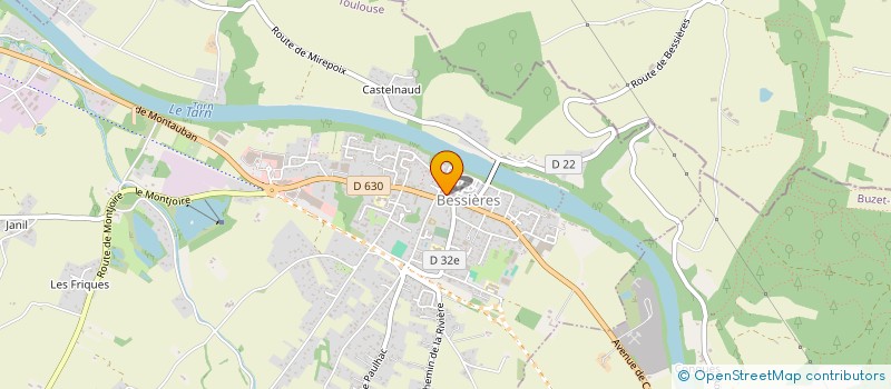 localisation de l'entreprise MONSIEUR MARC SASTRE  BESSIERES