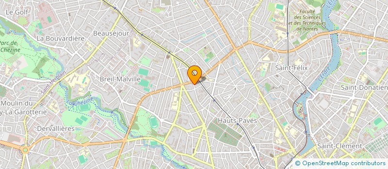 localisation de l'entreprise MONSIEUR MARC SAUGET à NANTES