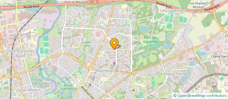 localisation de l'entreprise MONSIEUR MARC SAUTOT  RENNES