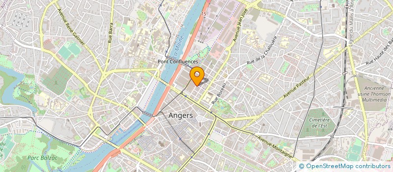 localisation de l'entreprise MONSIEUR MARC SAUVAGE à ANGERS