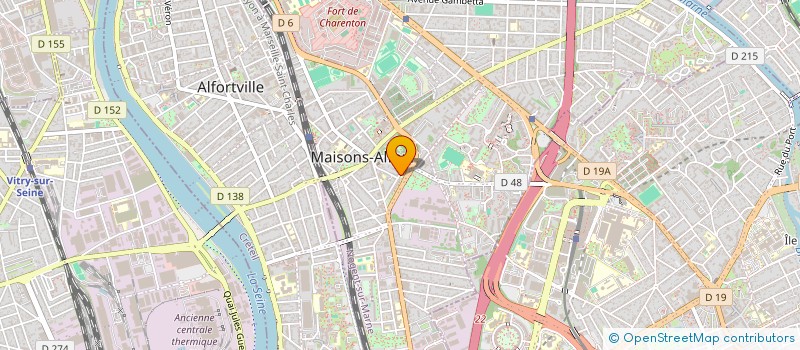 localisation de l'entreprise MONSIEUR MARC SAVIDAN  MAISONS-ALFORT