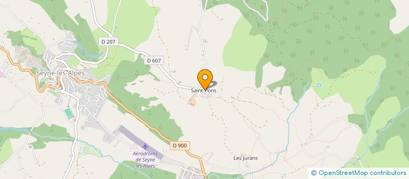 localisation de l'entreprise MONSIEUR MARC SAVORNIN  SEYNE