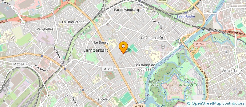 localisation de l'entreprise MONSIEUR MARC SAVREUX à LAMBERSART