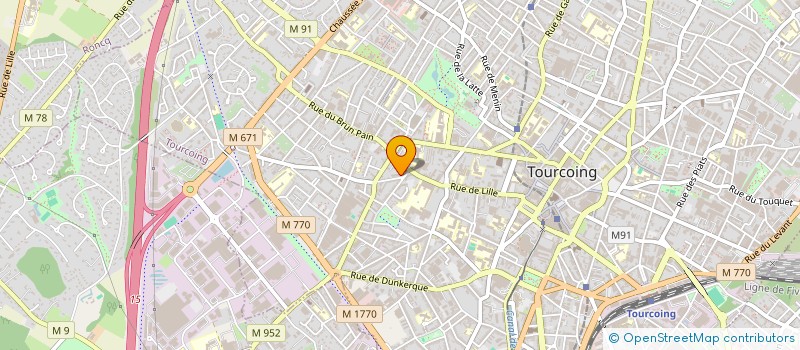 localisation de l'entreprise MONSIEUR MARC SCHAEFER  TOURCOING