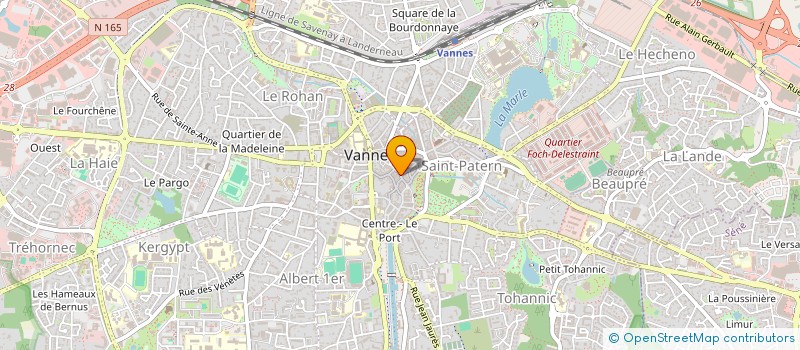 localisation de l'entreprise MONSIEUR MARC SCHAFFNER à VANNES