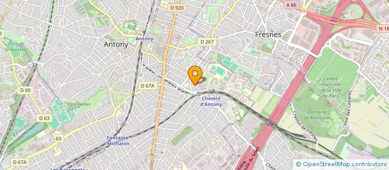 localisation de l'entreprise MONSIEUR MARC SCHIBLER à ANTONY