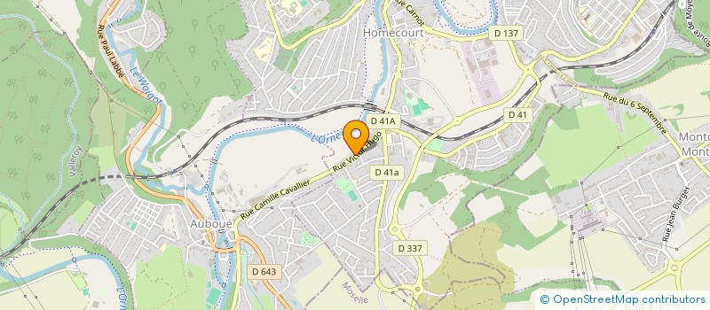 localisation de l'entreprise MONSIEUR MARC SCHNEIDER  HOMECOURT