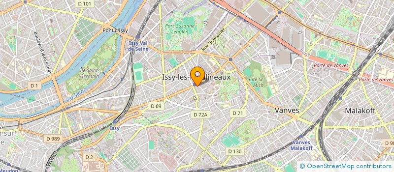 localisation de l'entreprise MONSIEUR MARC SCHWARTZ à ISSY-LES-MOULINEAUX