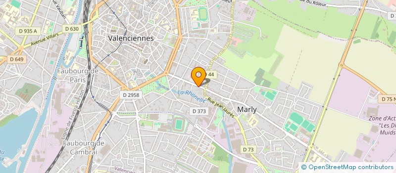 localisation de l'entreprise MONSIEUR MARC SEBBANE à VALENCIENNES