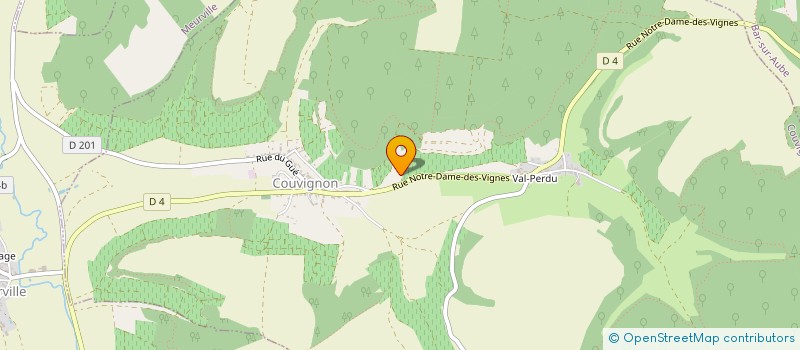 localisation de l'entreprise MONSIEUR MARC SEGAULT  COUVIGNON