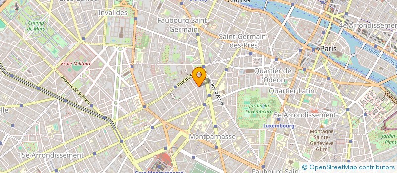 localisation de l'entreprise MONSIEUR MARC SEGUIN à PARIS