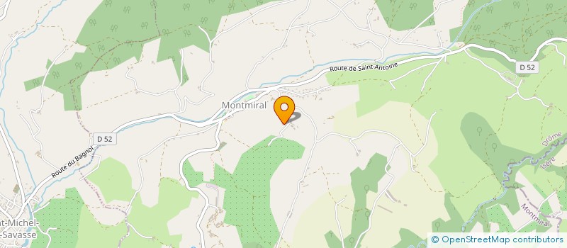 localisation de l'entreprise MONSIEUR MARC SEGUIN  MONTMIRAL