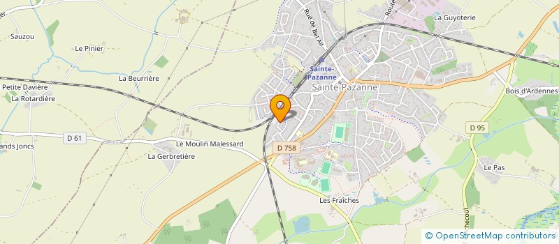 localisation de l'entreprise MONSIEUR MARC SEILLER à SAINTE-PAZANNE