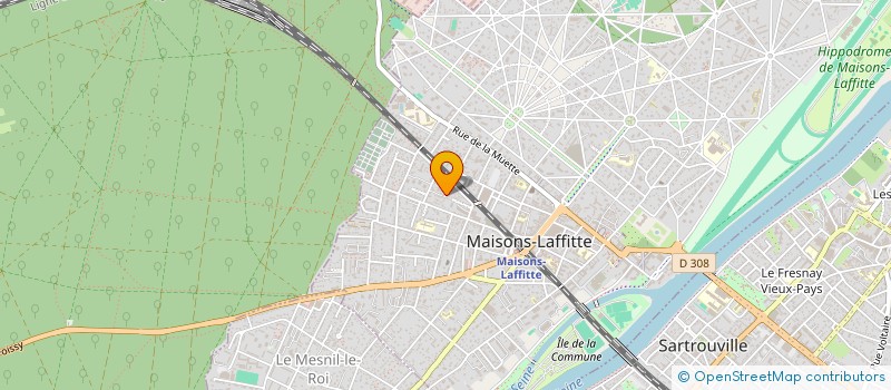 localisation de l'entreprise MONSIEUR MARC SERIOT à MAISONS-LAFFITTE