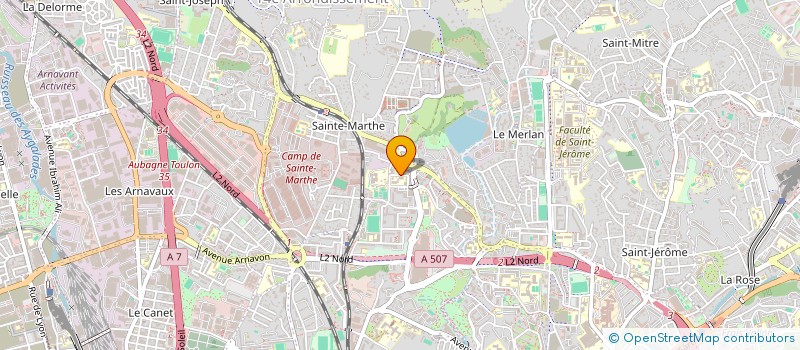 localisation de l'entreprise MONSIEUR MARC SERMONETTI à MARSEILLE