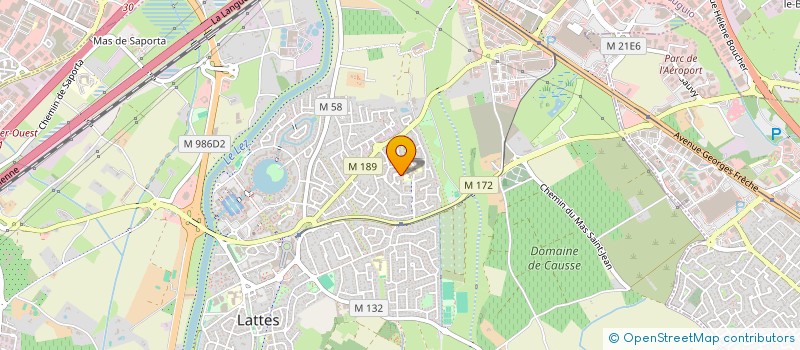 localisation de l'entreprise MONSIEUR MARC SERPINET à LATTES