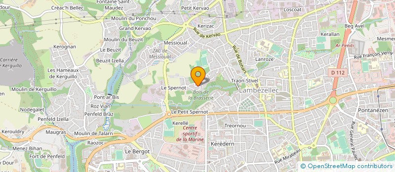 localisation de l'entreprise MONSIEUR MARC SEVELLEC à BREST