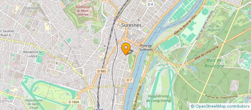 localisation de l'entreprise MONSIEUR MARC SEVENE à SURESNES