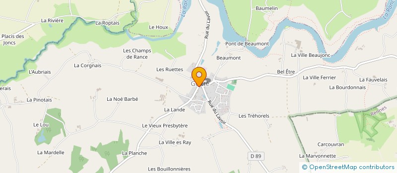 localisation de l'entreprise MONSIEUR MARC SICOT  GUITTE