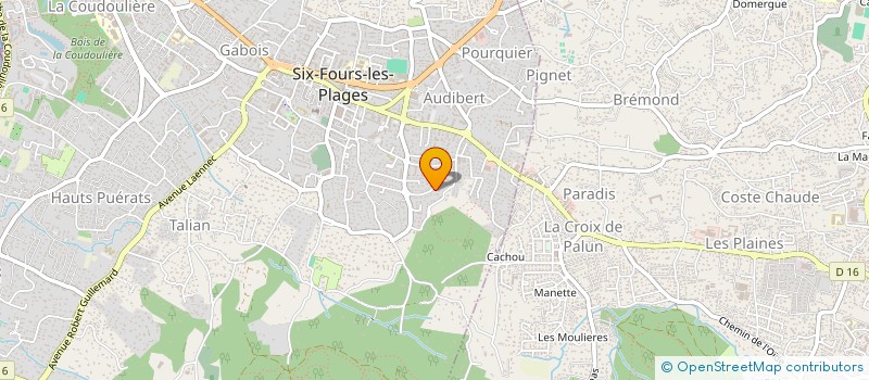 localisation de l'entreprise MONSIEUR MARC SIDOTI à SIX-FOURS-LES-PLAGES