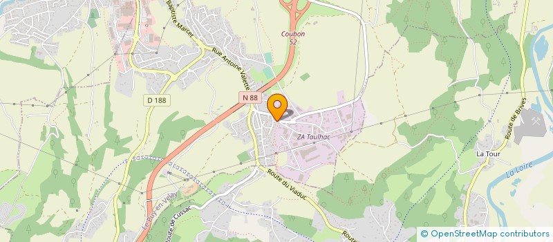 localisation de l'entreprise MONSIEUR MARC SIGAUD  LE PUY-EN-VELAY