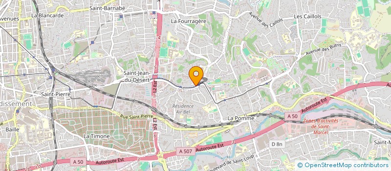 localisation de l'entreprise MONSIEUR MARC SIMEON à MARSEILLE