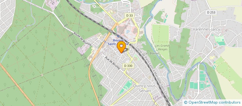 localisation de l'entreprise MONSIEUR MARC SIMON à VAUX-LE-PENIL