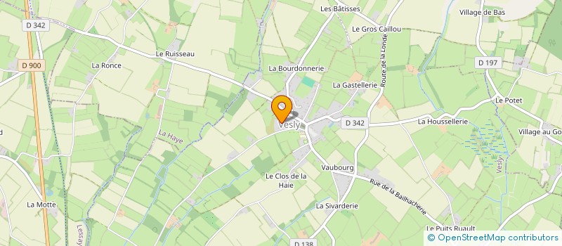 localisation de l'entreprise MONSIEUR MARC SITEAU à VESLY